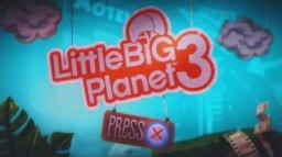 Little Big Planet 3 Title Screen